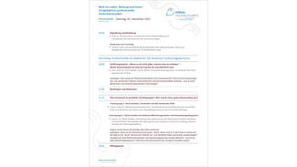 Programmübersicht Programmübersicht