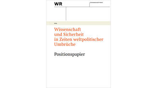 Papier des Wissenschaftsrates