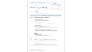 Programmübersicht (Cover)